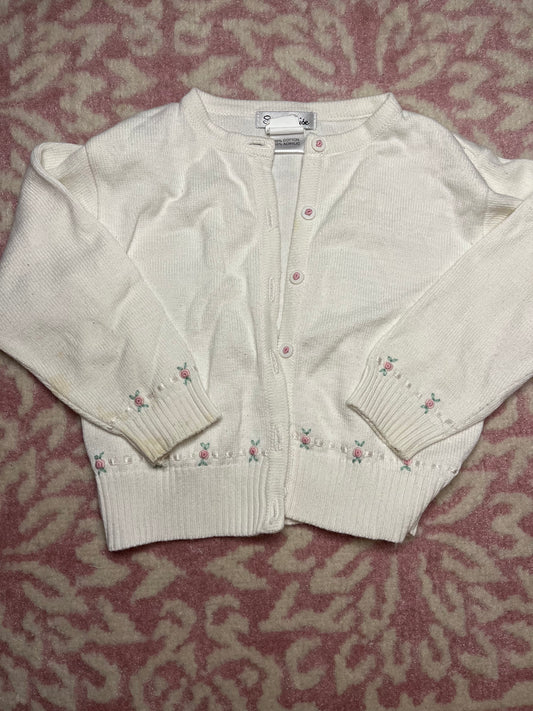 Sz 18M Sarah Louise Rosette Cardigan