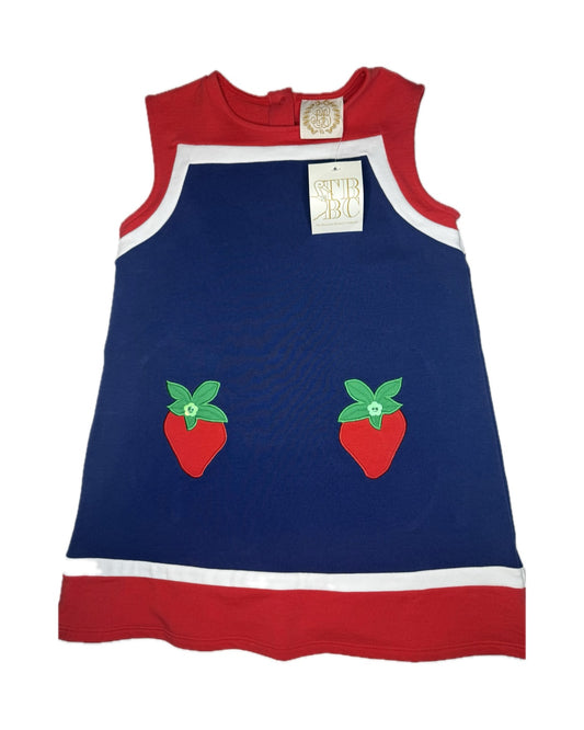 Girl 6 TBBC Ramsey Strawberry Retro Jumper