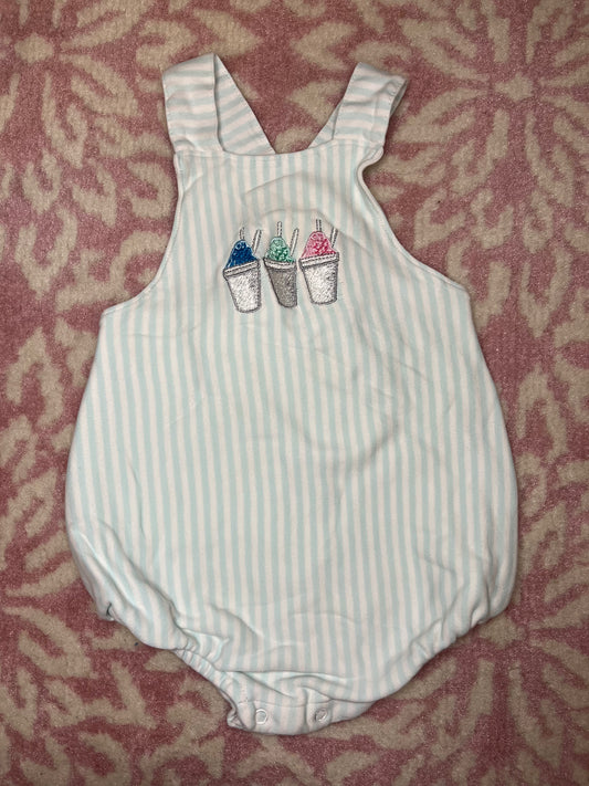 Sz 0-6M TBBC Snowball Sunsuit