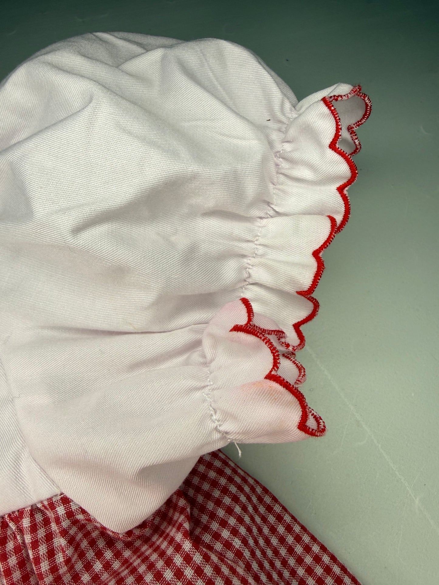 6 The Proper Peony Apple Gingham Dress