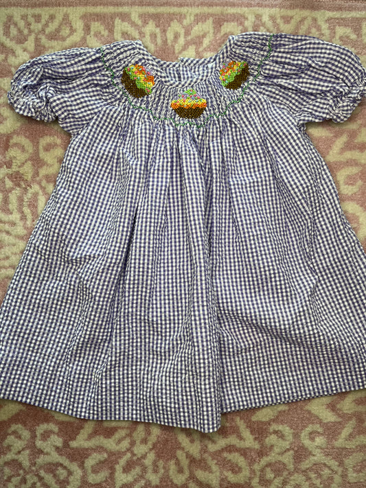 Sz 12M Simply Smocks Cupcakes Smocked Dress