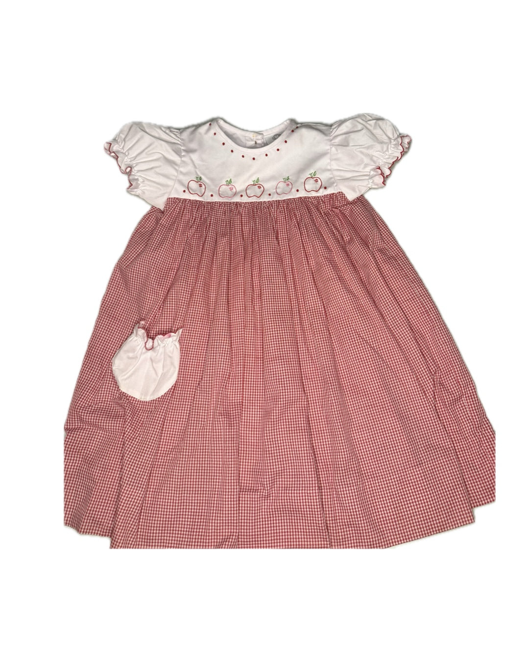 6 The Proper Peony Apple Gingham Dress