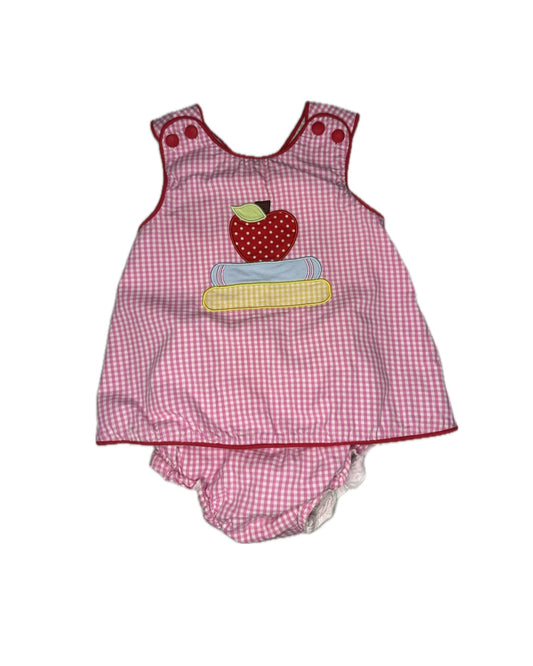 18M Stitchy Fish BTS Appliqué Swing Back Bloomer Set