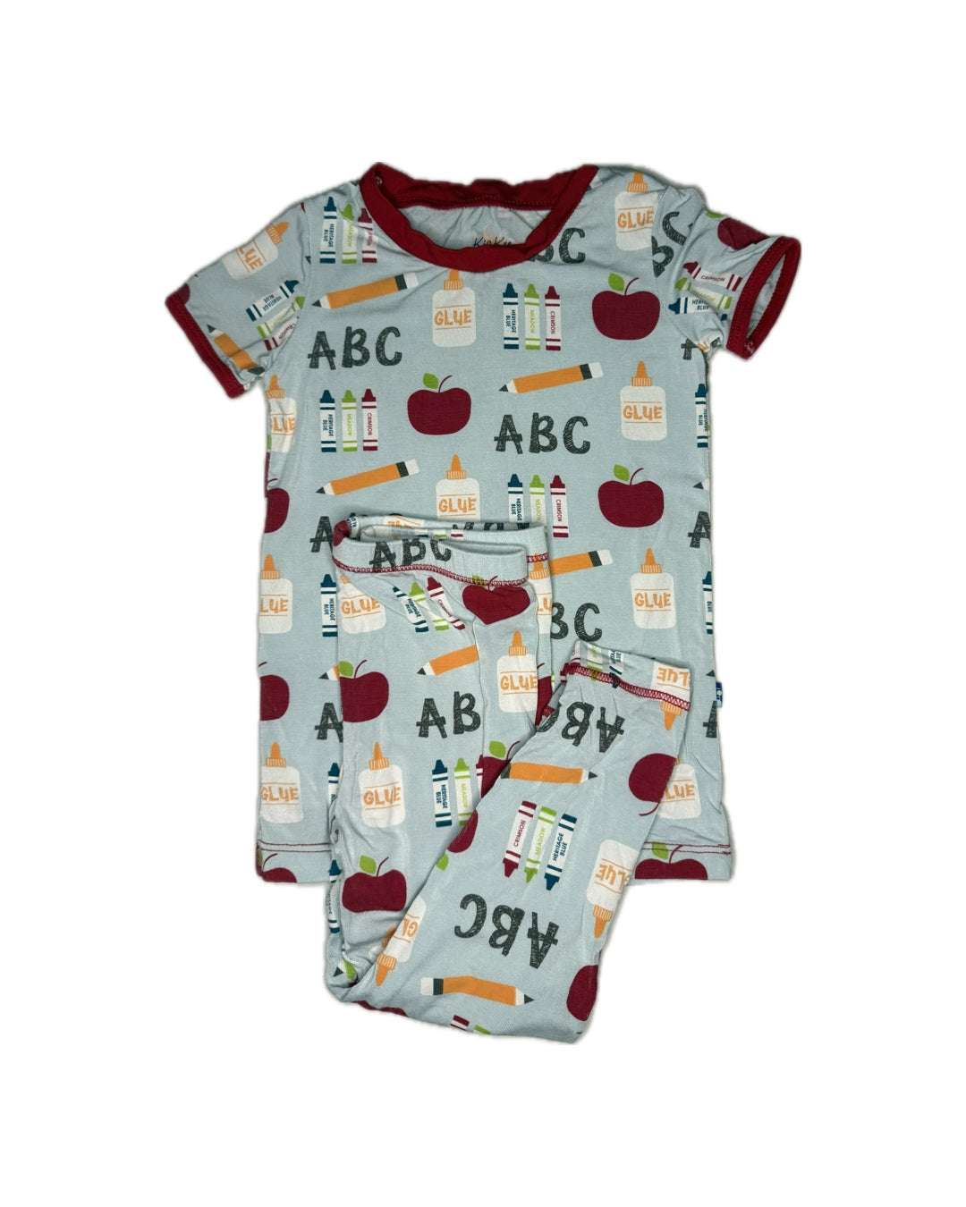 2T Kickee Kids BTS Blue Pajama Set