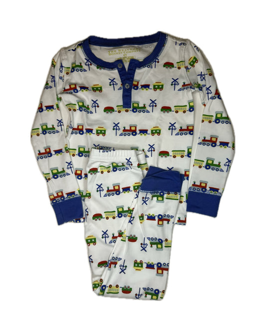 Boy 4T TBBC TBBC SUTTON SWEET DREAM SET-CHATHAM CHOO CHOOq