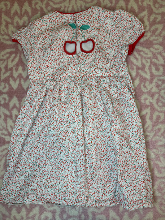 Sz 4 Dondolo Cherry Cutout Dress