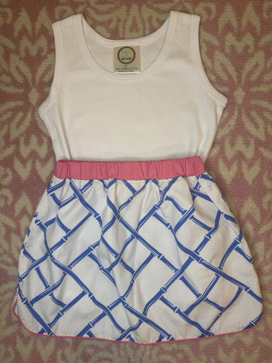 Sz 4/5 TBBC Bamboo Proverbs Skirt Set