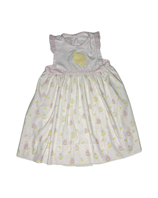 8 Lullaby Set Lemon Appliqué Dress