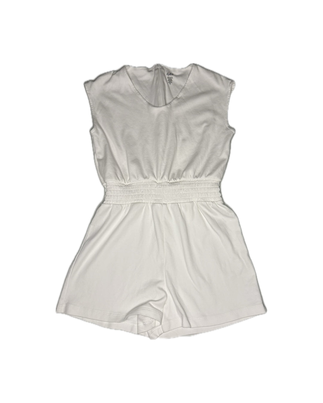 14 Be Elizabeth White Knit Romper