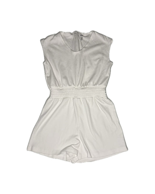 14 Be Elizabeth White Knit Romper