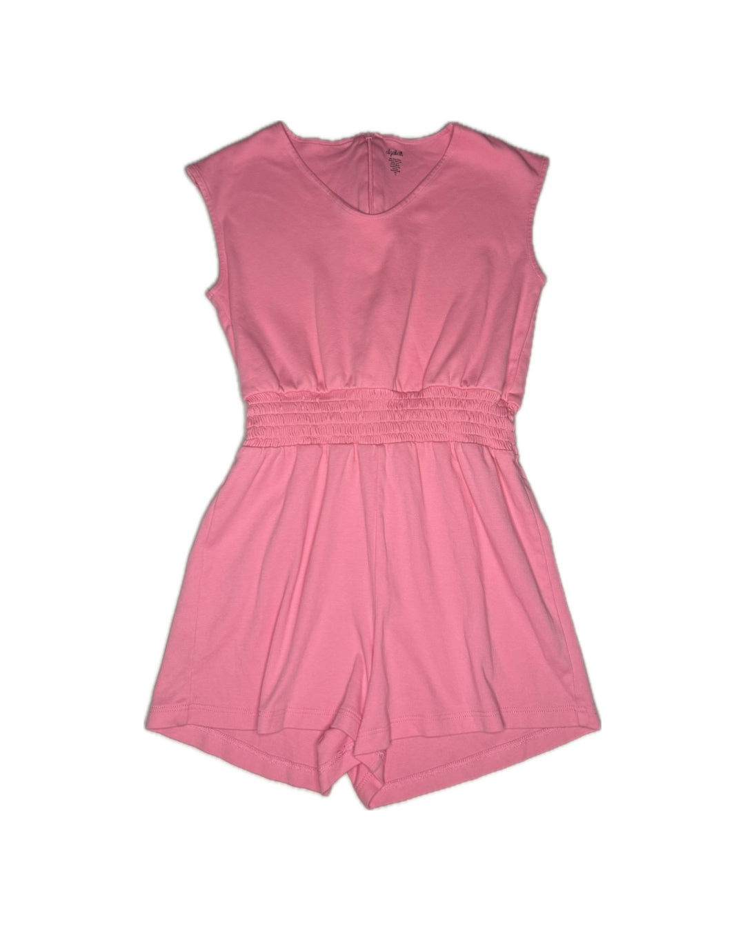 14 Be Elizabeth Bubble Gum Pink Knit Romper