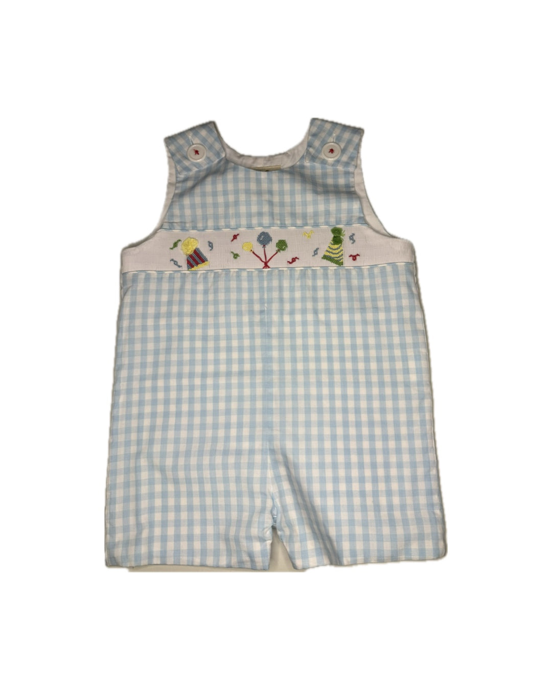 18/24M TBBC Birthday Celebration Smocked Jon Jon