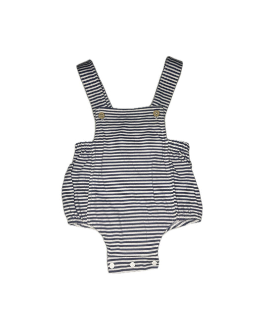 9M Babidu Blue & White Striped Sunsuit