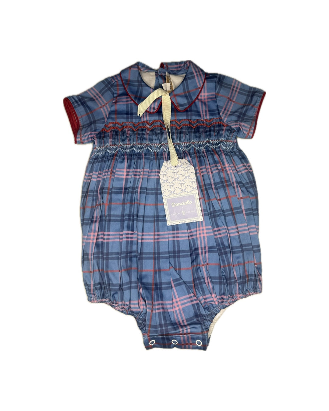 18M Dondolo Prescott Plaid Boy Bubble