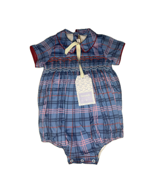 18M Dondolo Prescott Plaid Boy Bubble