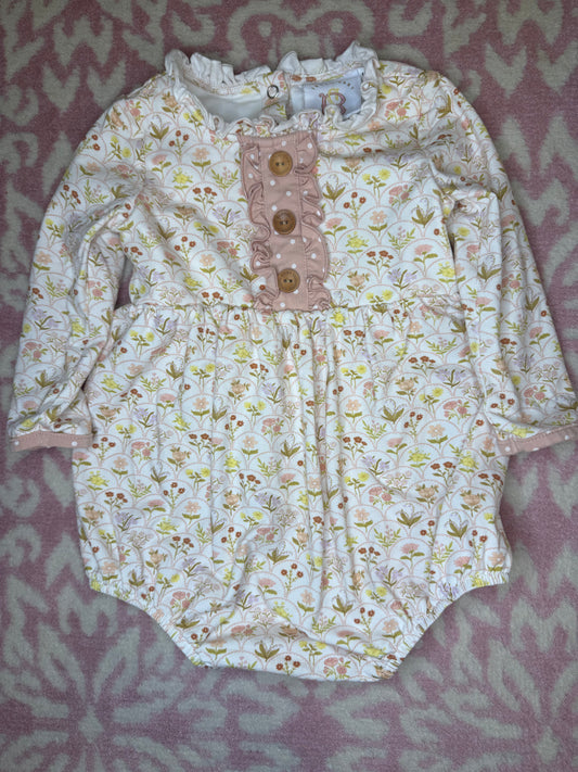 18M Swoon Baby LS Floral Knit Bubble