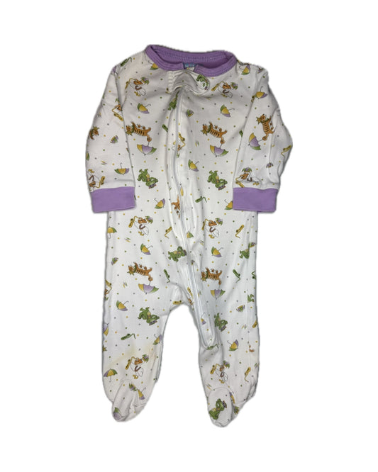 Unisex 3M La Luna Mardi Gras Zip Up Pajamas