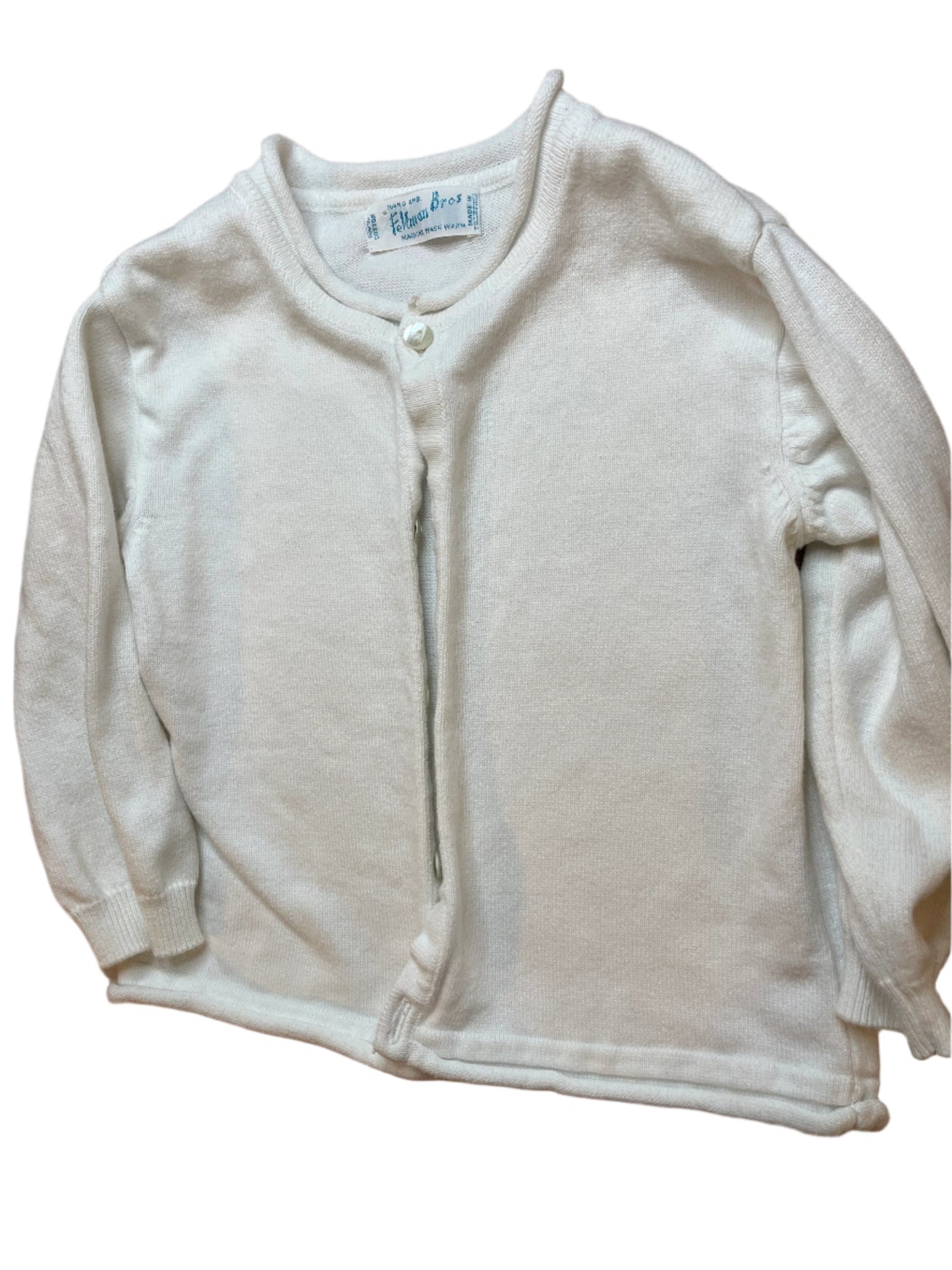 2T Feltman White Sweater