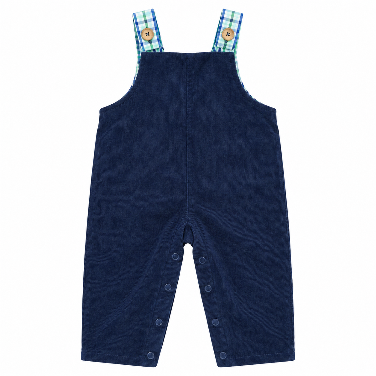6-12M TBBC Ivy League Longall in Nantucket Navy and Royal/ Green